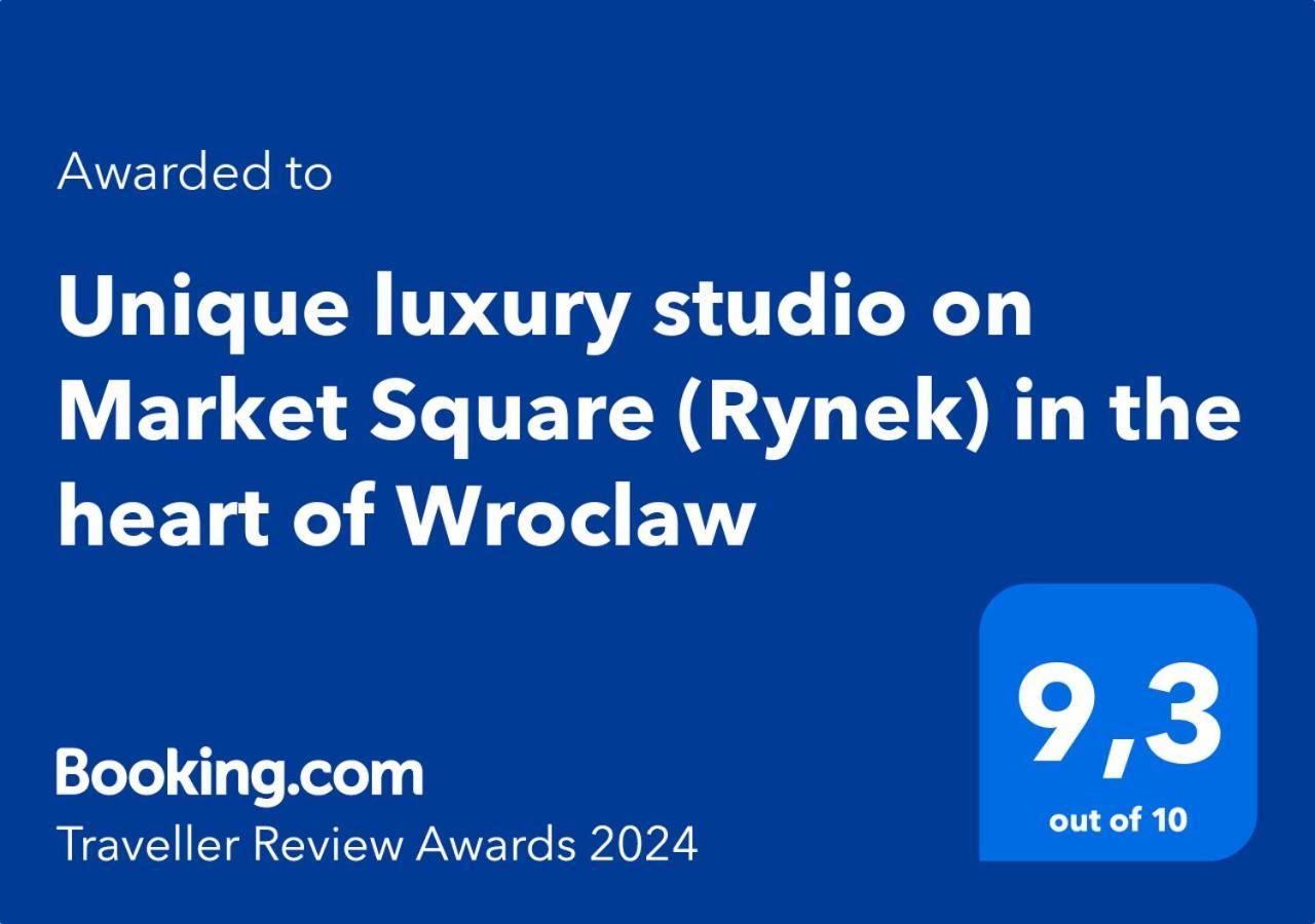 Unique Luxury Studio On Market Square Apartment Wroclaw Ngoại thất bức ảnh